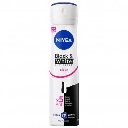 Nivea Anti-perspirant Invisible For Black & White Clear 150ml